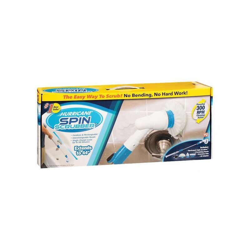 Електрична щітка Spin Scrubber з насадками