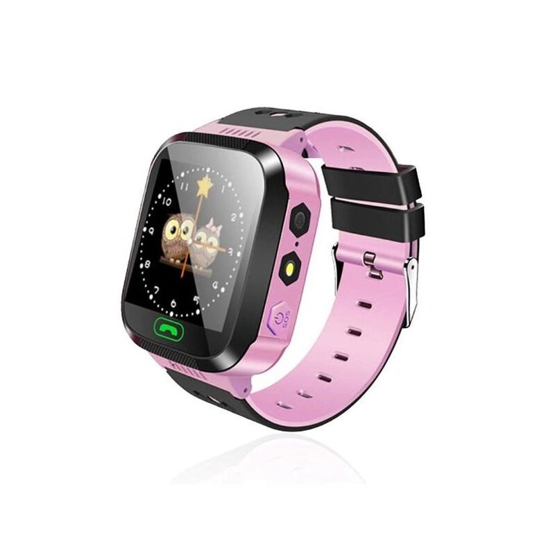 Дитячий розумний годинник Smart Watch F1 Рожевий