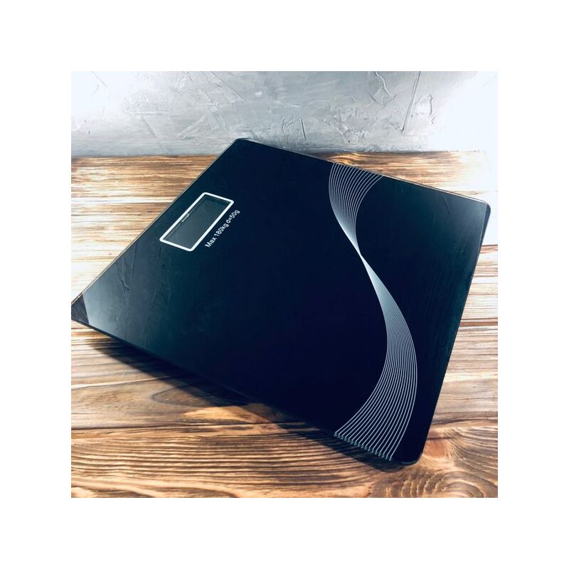 Ваги для підлоги DOMOTEC Чорні