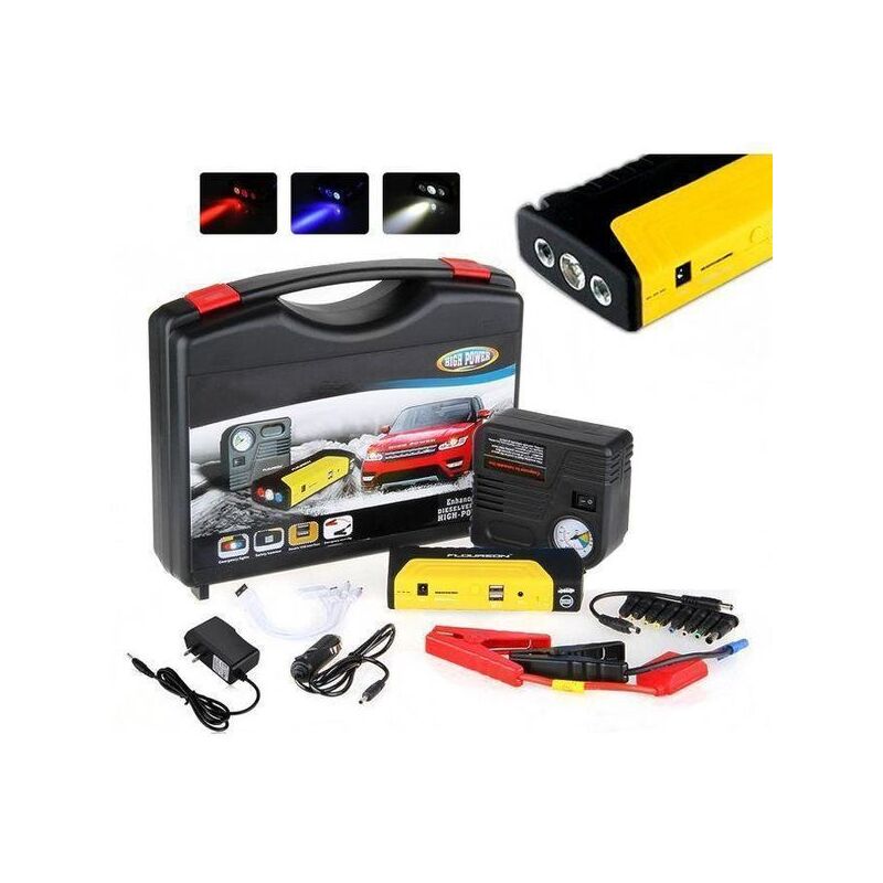 Пуско-зарядний пристрій JUMPSTARTER + компресор