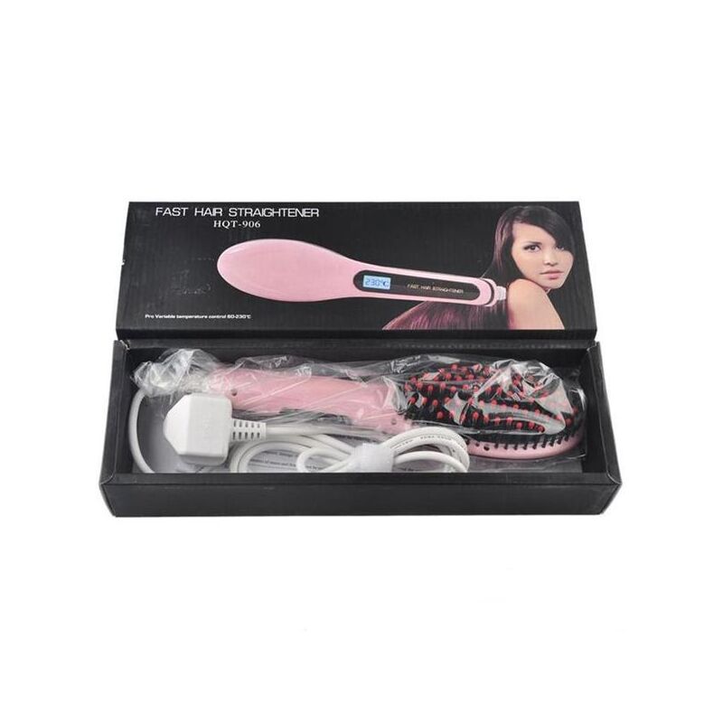 Електричний гребінець-випрямляч Fast Hair Straightener