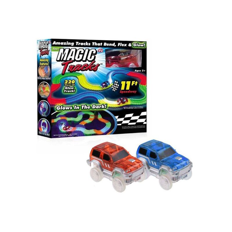 Дитячий світиться гнучкий трек Magic Tracks 220 деталей