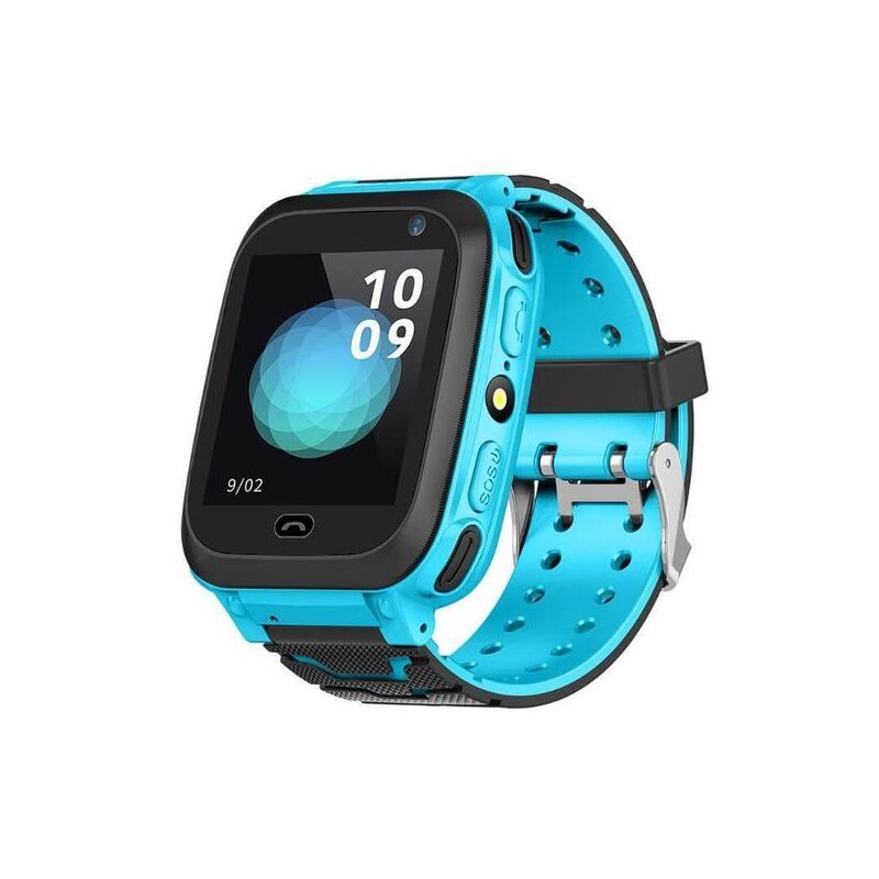Дитячий наручний годинник Smart F3 смарт вотч годинник телефон GPS трекер Сині