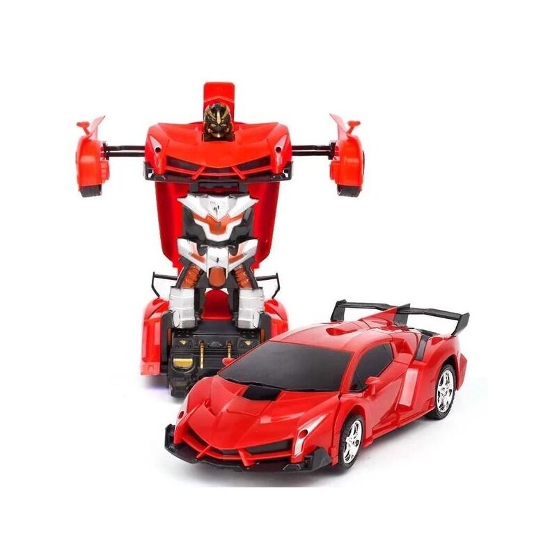 Машинка Трансформер Lamborghini Robot 2667 Size 1:12 Червона