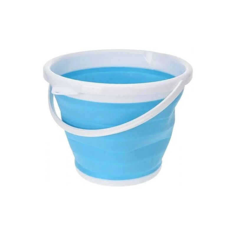 Складне відро Silicon Bucket 10л Синє
