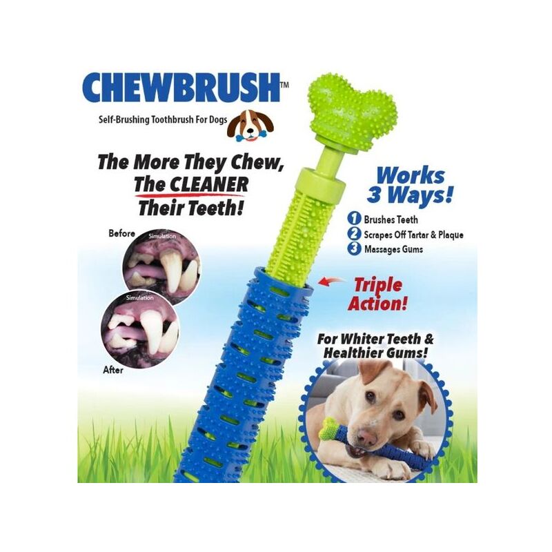 Іграшка для чищення зубів у собак Сhewbrush