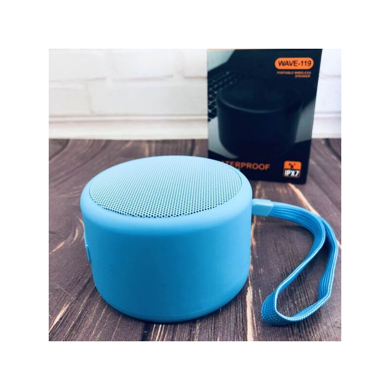 Портативна Bluetooth колонка Синя