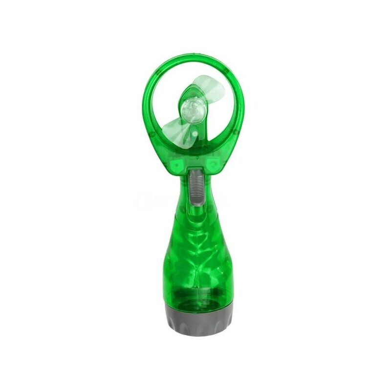 Вентилятор ручний з розпилювачем води, Water Spray Fan Зелений