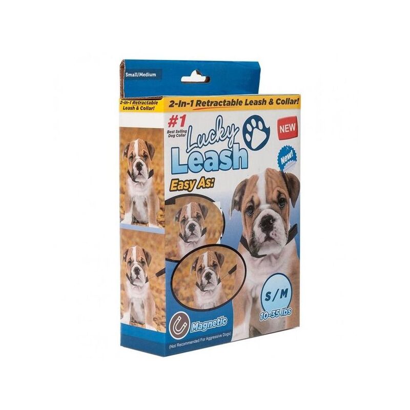 Повідець для собак регульований Lucky Leash 2 в 1