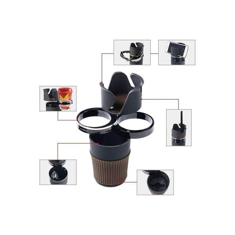 Автомобільний Тримач Storage Organaizer Holder 5 в 1