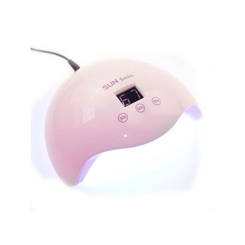 Лампа для нігтів SUN 5 mini Світло-рожева