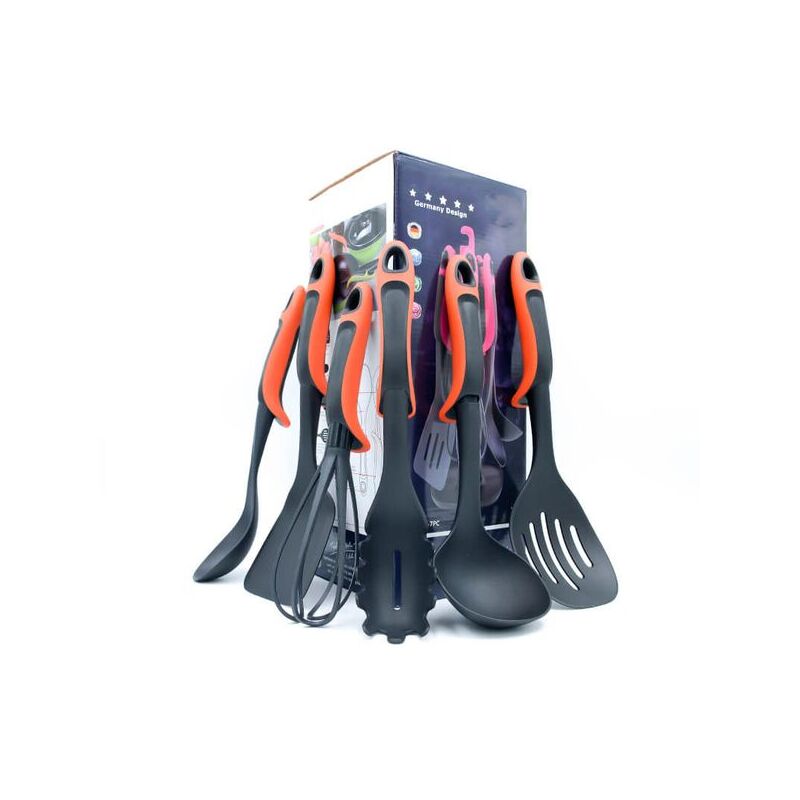 Набір кухонного приладдя KITCHEN TOOLS 7 предметів Зелений