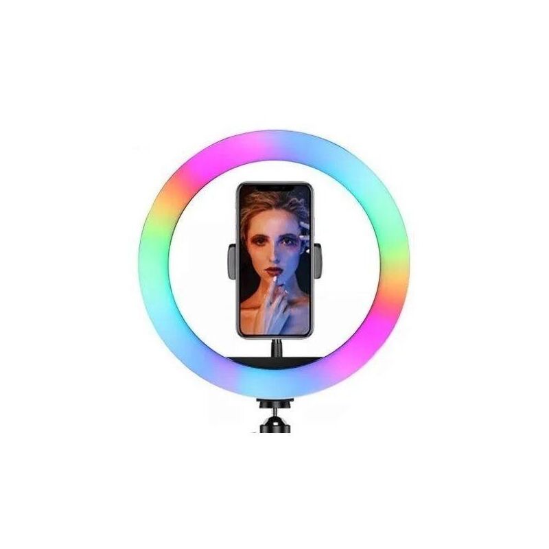 Кільцева лампа RGB 33см