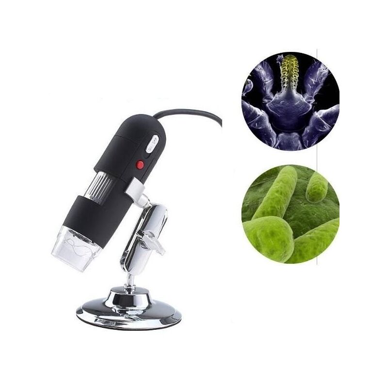 Цифровий мікроскоп USB Digital microscope Zoom з LED підсвічуванням
