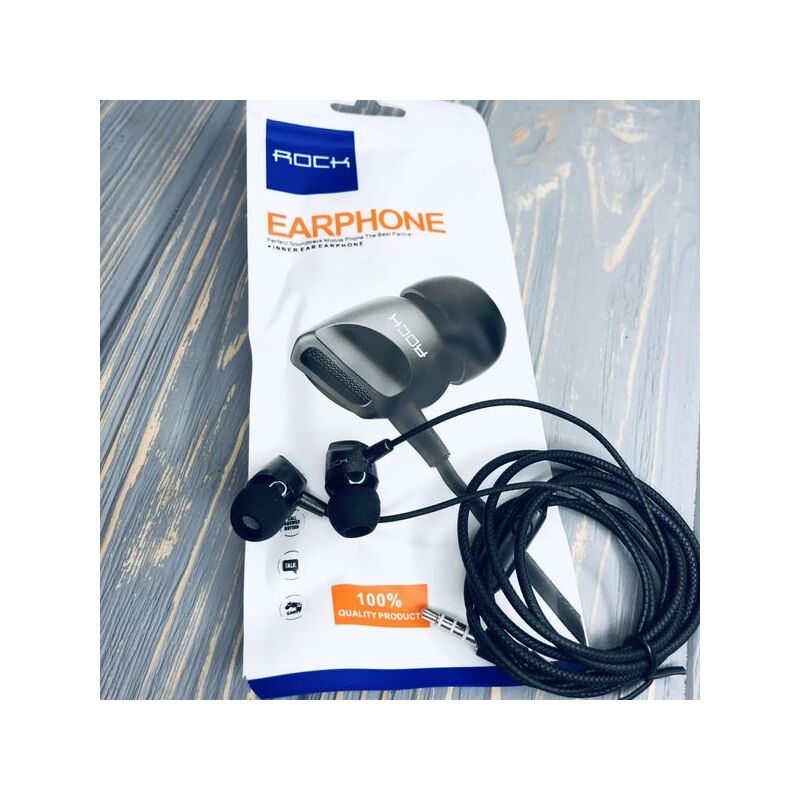 Вакуумні навушники Earphone Rock