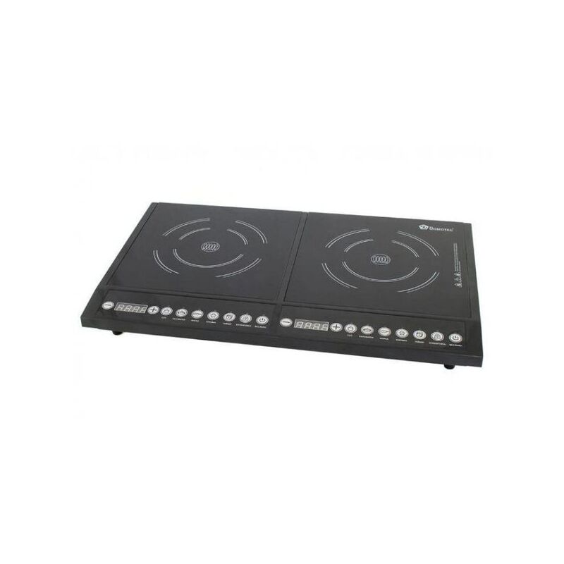 Індукційна електроплита Domotec на 2 конфорки