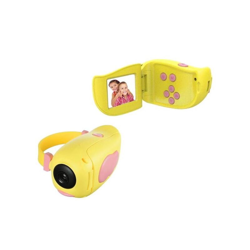 Дитячий фотоапарат-відеокамера Kids Camera Пташка Жовта