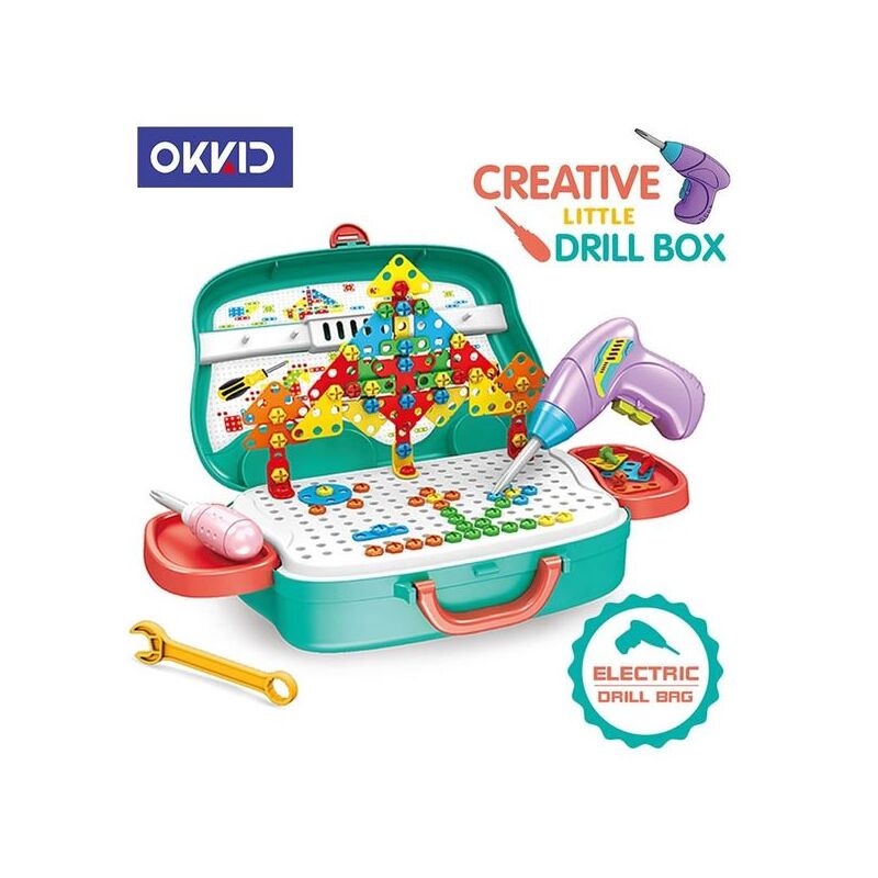 Дитячий набір у валізі Creative Little Drill Box