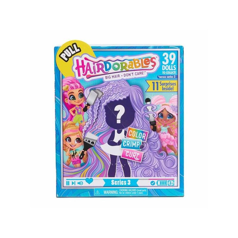 Ігровий набір іграшка сюрприз Лялька Hairdorables 3 Series