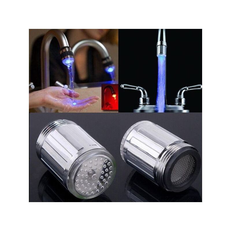 Насадка на кран з LED підсвічуванням та функцією економника води Faucet ligt