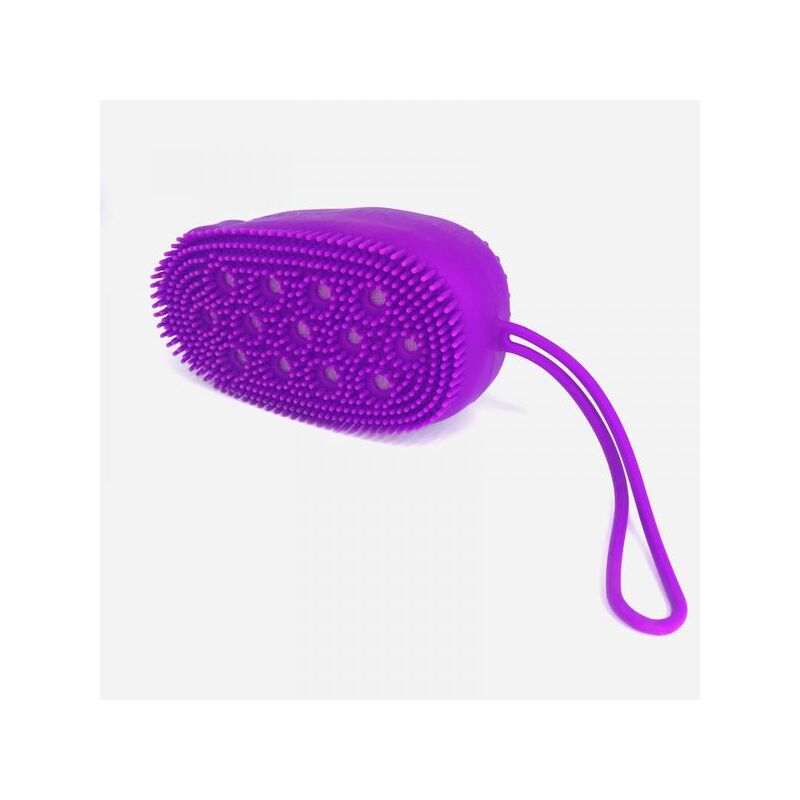 Двостороння силіконова масажна мочалка Bath Brush