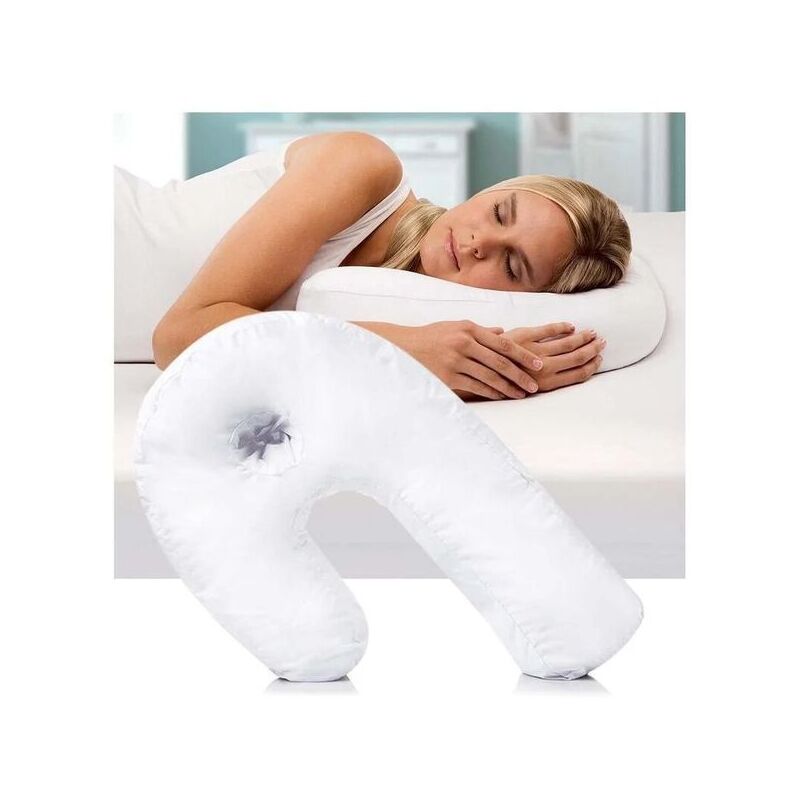 Ергономічна ортопедична подушка Side Sleeper Pro з отвором для вуха