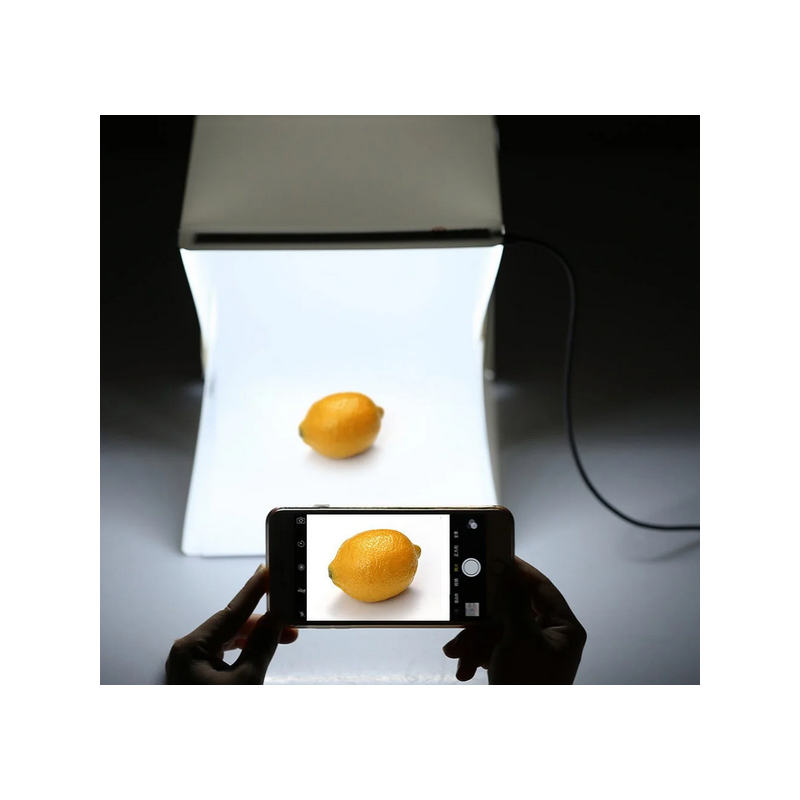 Фотобокс – лайтбокс із LED підсвічуванням для предметної зйомки
