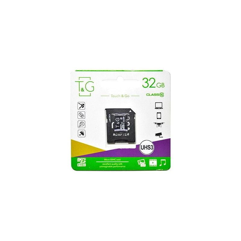 Карта памяти microSDHC 32GB Class 10 with Adapter