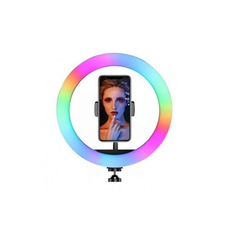 Кільцева лампа RGB 38см з пультом