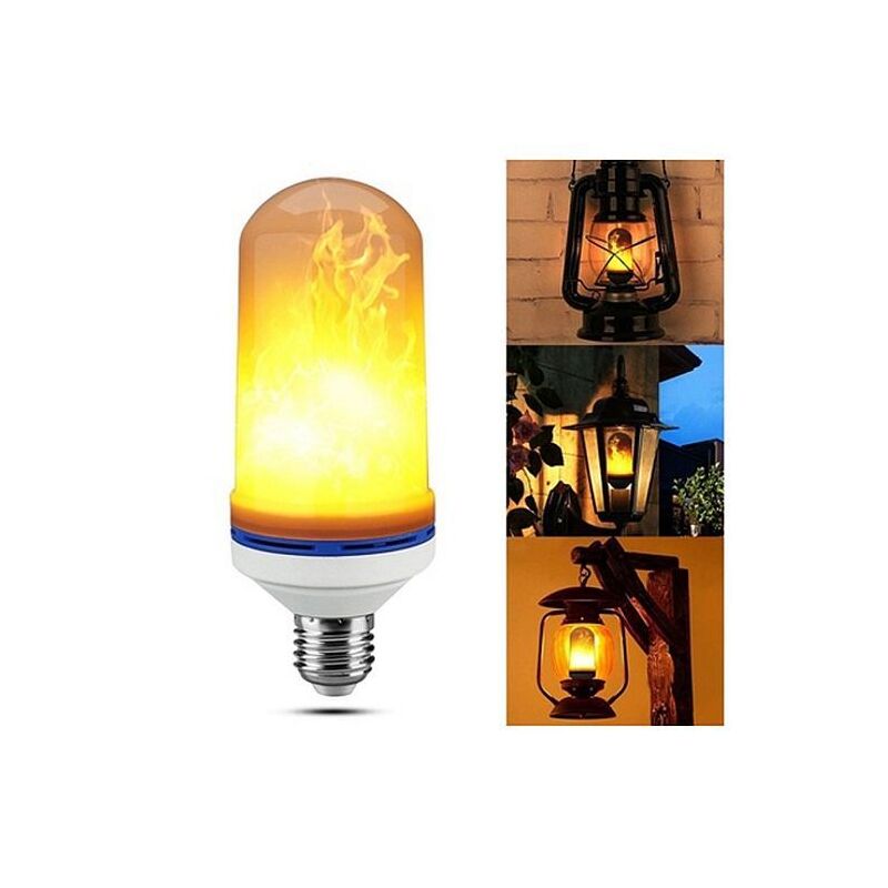 Лампа LED Flame Light з ефектом полум'я вогню