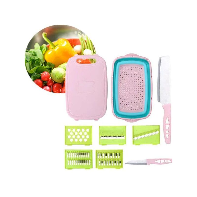 Овочерізка 9 в 1 Multifunctional slicer and Planing wire slicer