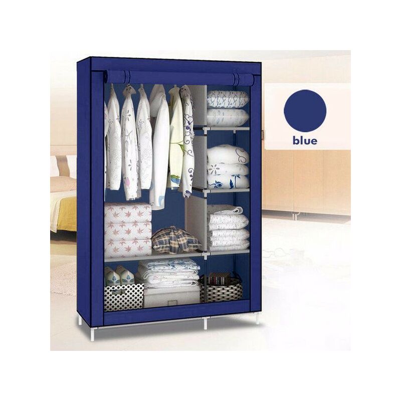 Складна тканинна шафа HCX Storage Wardrobe 88105 Blue