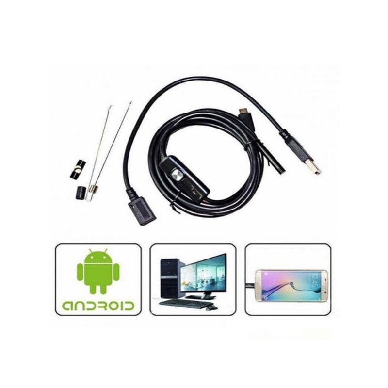 Камера ендоскоп Endoscope camera 3,5 метра 7 мм, Ios та Android