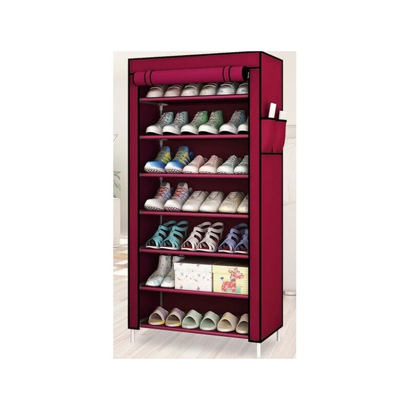 Стелаж для зберігання взуття Shoe Frame Фіолетовий