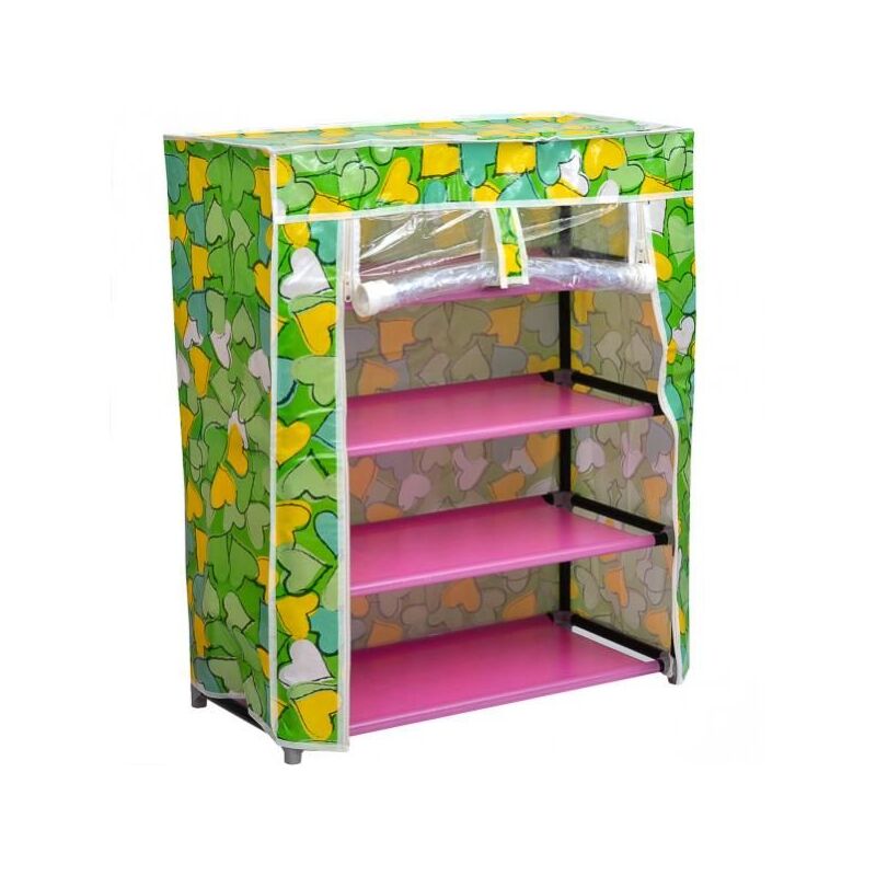 Стелаж для зберігання взуття Shoe Rack Різнокольоровий
