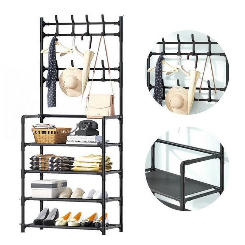 Підлогова вішалка для одягу New simple shoe and hat rack