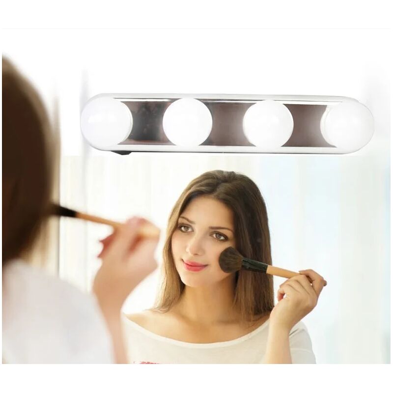 Лампа 4 LED для дзеркала на присосках STUDIO GLOW Make-Up
