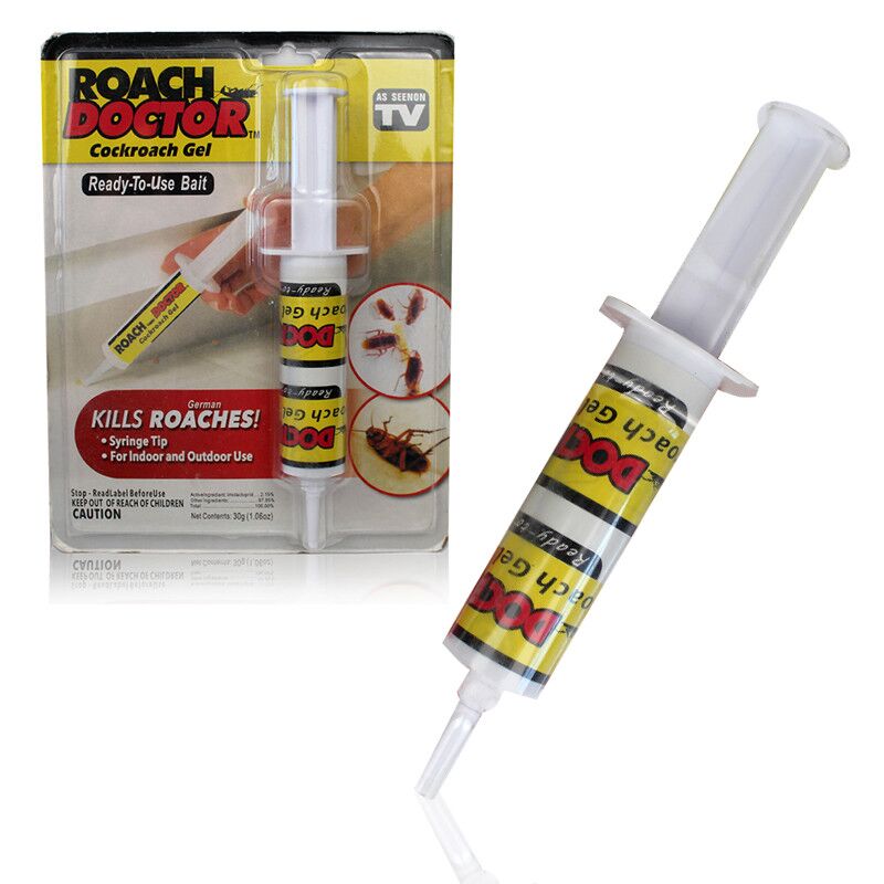 Гель шприц від тарганів і комах Roach doctor