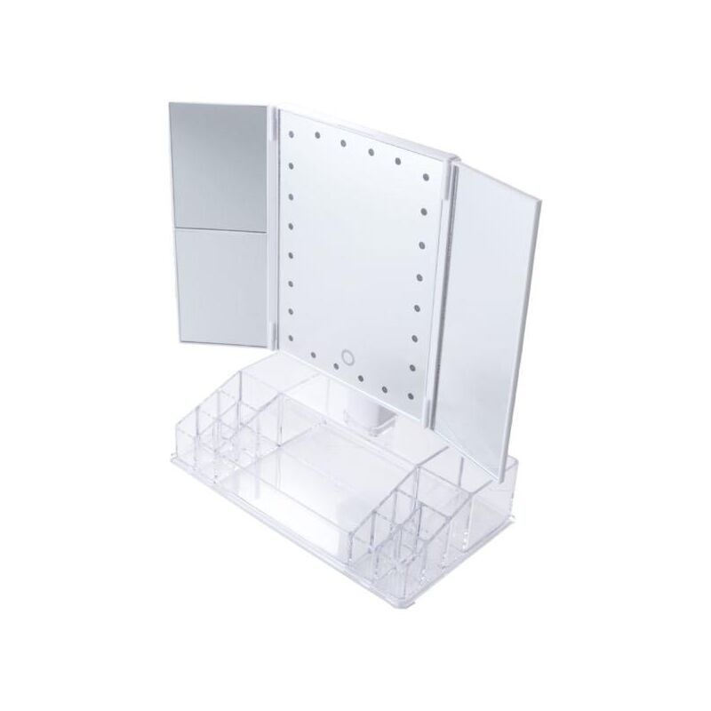 Дзеркало для макіяжу з LED-підсвічуванням Сosmetic Mirror Чорний