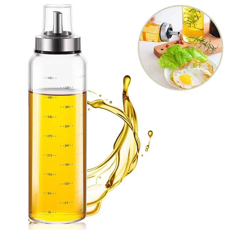 Дозатор для олії 550 мл, AN RUI Oil Bottle with auto open