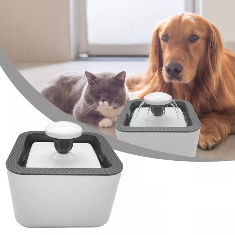 Поїлка для тварин Pet water fountain | Автоматична напувалка - фонтанчик для домашніх тварин