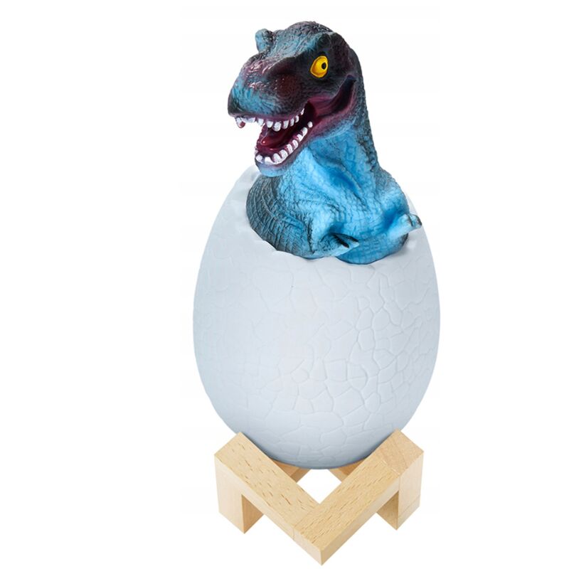Дитячий світильник SUNROZ 3D Dinosaur Lamp лампа-нічник з пультом дистанційного керування