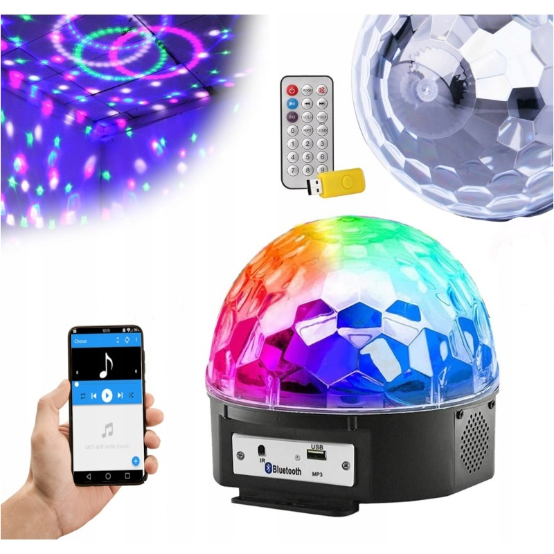 Диско куля Magic Bull з bluetooth