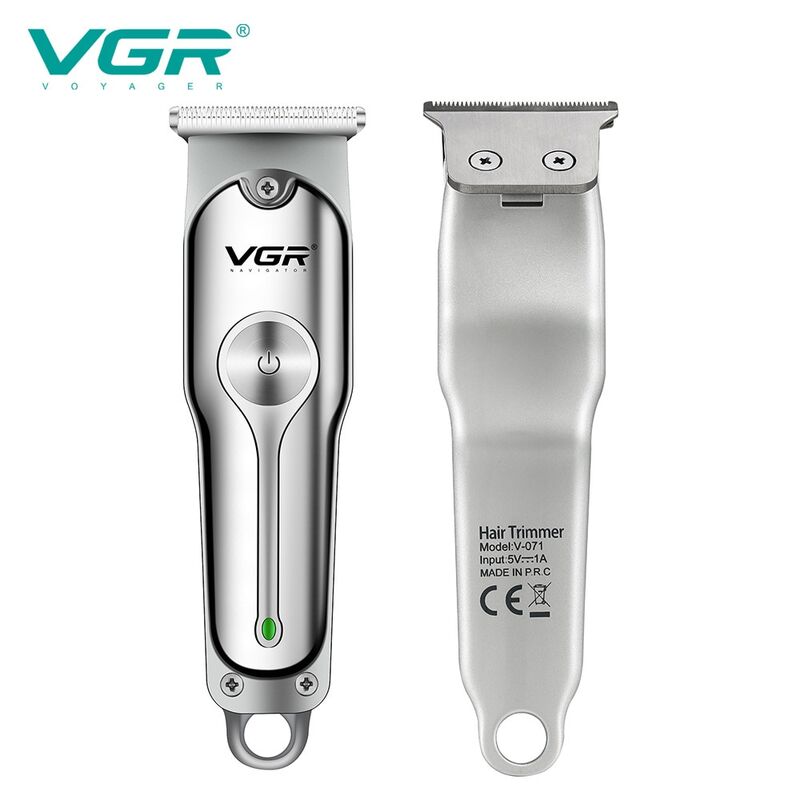Машинка для стрижки волосся триммер VGR c USB зарядкою