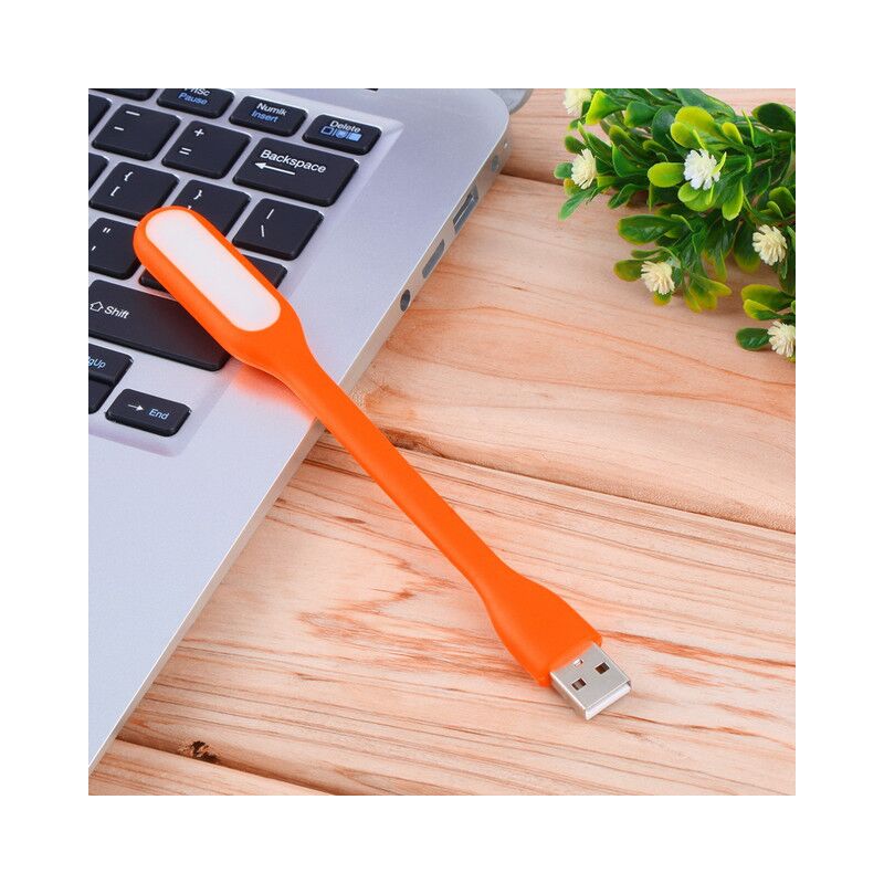 Міні USB LED підсвічування ліхтарик для ноутбука USB TORCH Помаранчевий