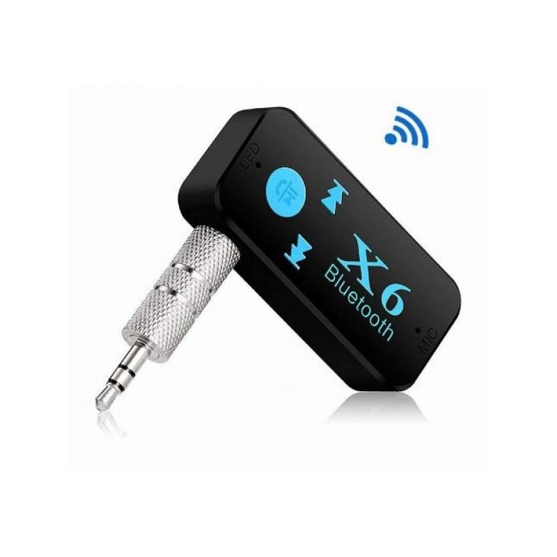 Bluetooth гарнітура автоадаптер GRB AUX WAV Wireless Receiver X6