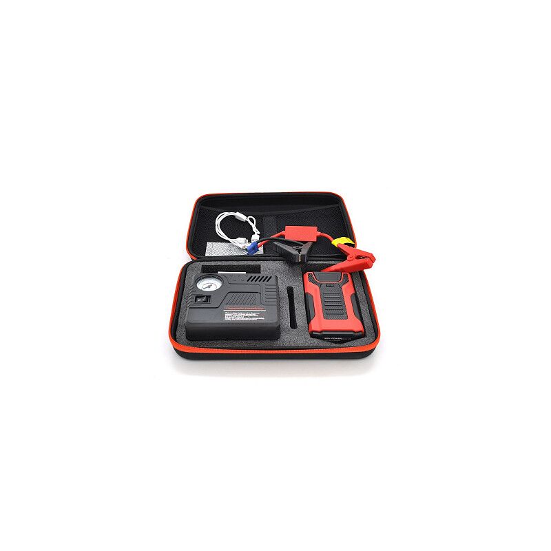 Пусковий пристрій для автомобіля Jump Starter M8 з компресором