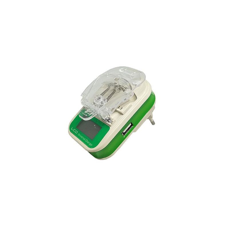 Зарядний пристрій Жабка з LCD екраном+USB