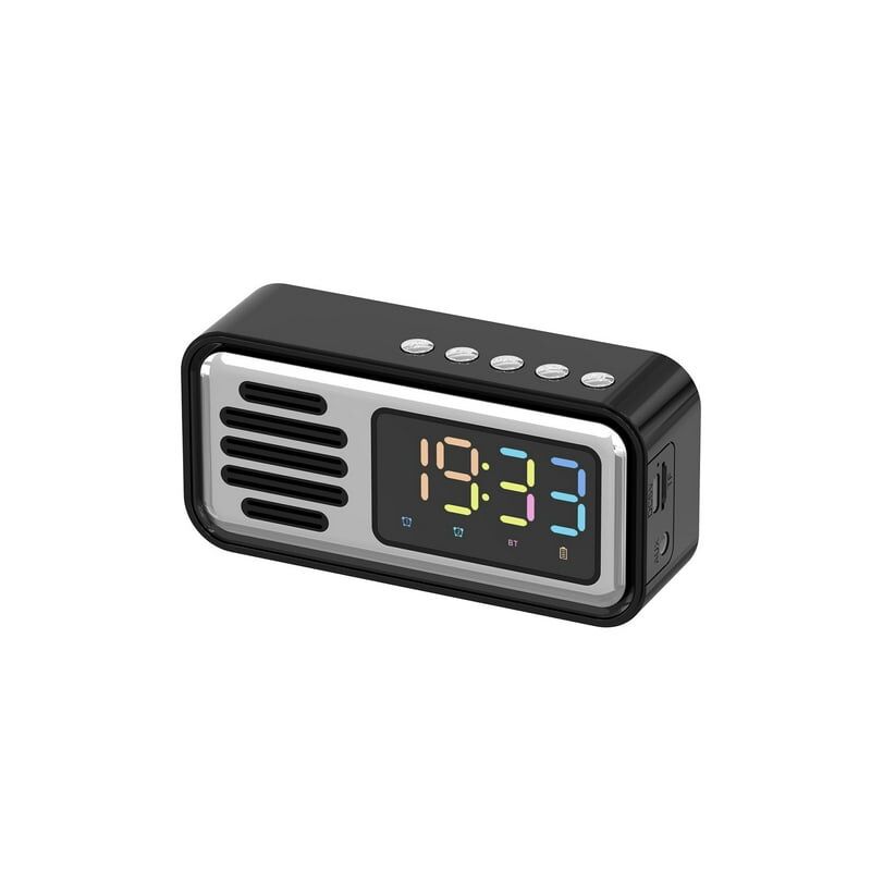 Настільний час з колонкою та Bluetooth