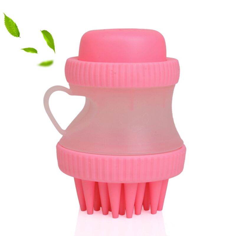 Щітка масажна для тварин Cleaning Device Рожевий